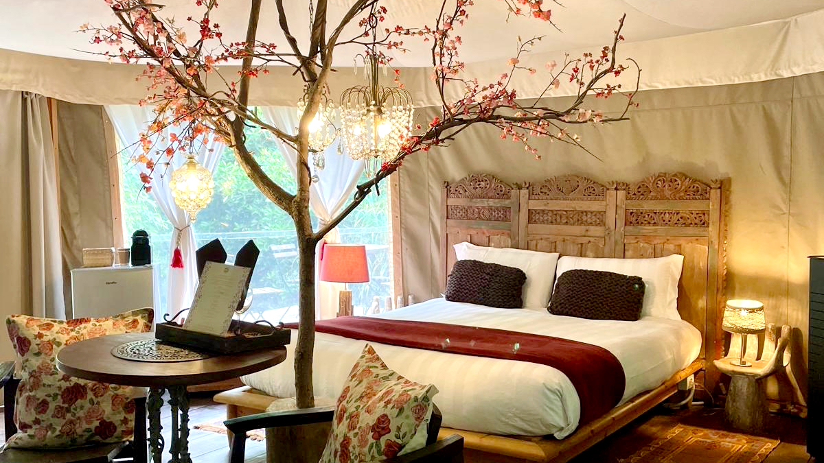 il glamping canonici di san marco è uno dei migliori hotel insoliti in italia